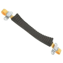 OUNONA Home Ladder Supplies Black Rubber Anti Skid Ladder Pole Cover