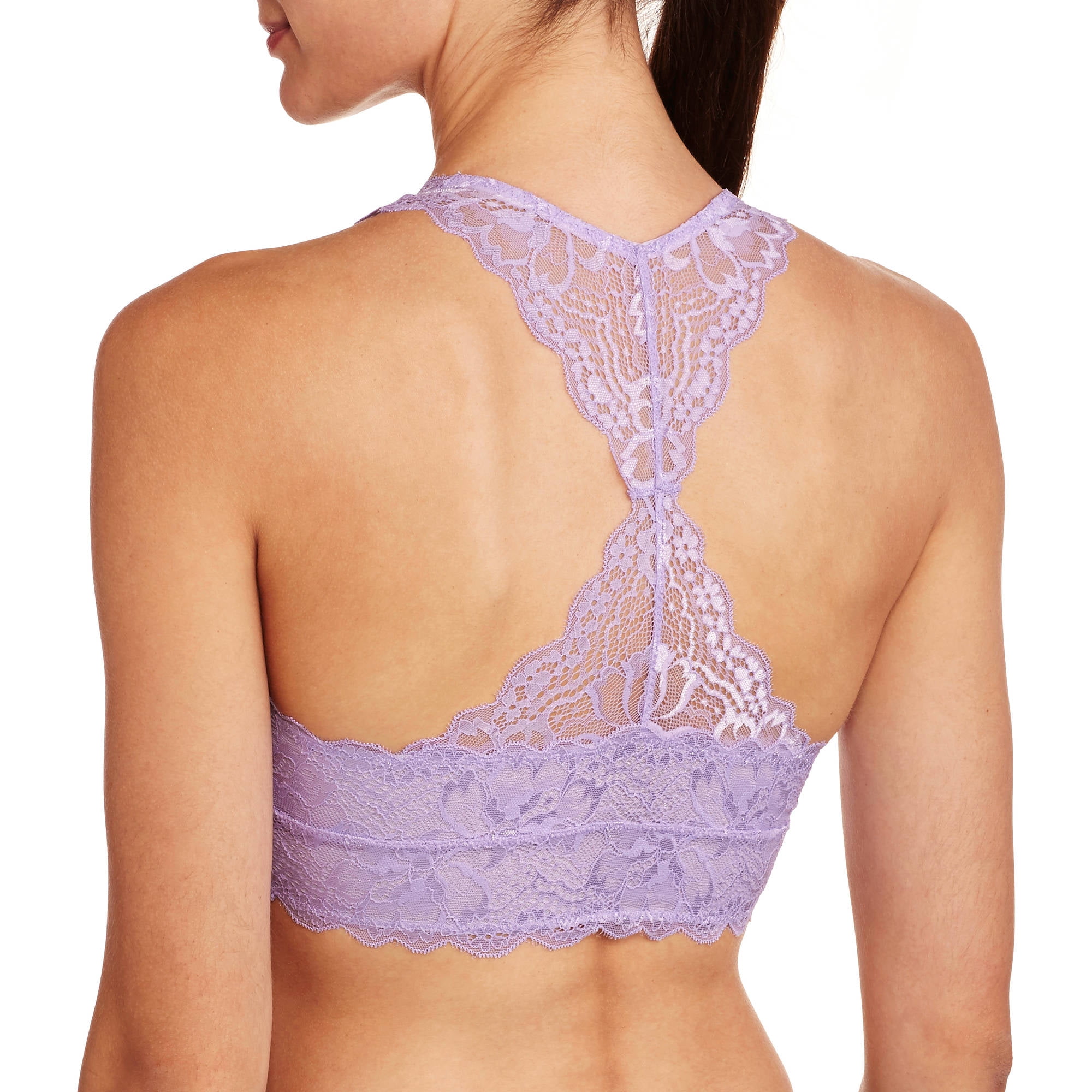 lace racerback bra
