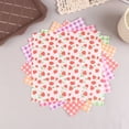 thumbnail image 3 of 100pcs Food Waxed Paper Oil-Proof Wax Paper Bread Sandwich Burger Fries Macarons Packaging Kitchen Baking Tool Decor Paper, 3 of 22