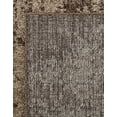 thumbnail image 6 of Unique Loom Del Mar Collection Area Rug - Lucille (2' 7" x 10' Runner Brown/Ivory), 6 of 9