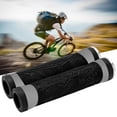 thumbnail image 4 of Cubierta De Agarre De Barra De Manillar, Empuñaduras De Silicona Para Manillar De Bicicleta MTB Livianas Diseño Profesional Plano Práctico De Usar Para Amigos Para Ciclismo ANGGREK Negro, 4 of 8