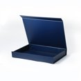 thumbnail image 5 of Geoto 11"×8.26"×1.57" Medium Shallow Size Luxury Rigid Foldable Magnetic Closure Collapsible Gift Packaging Boxes(Navy Blue), 5 of 6