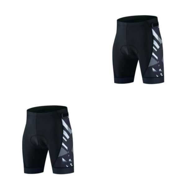 Yuarrent Pantalones cortos para bicicleta, pantalones transpirables a prueba de golpes, ropa deportiva de verano acolchada con tres bolsillos Type11 NO11