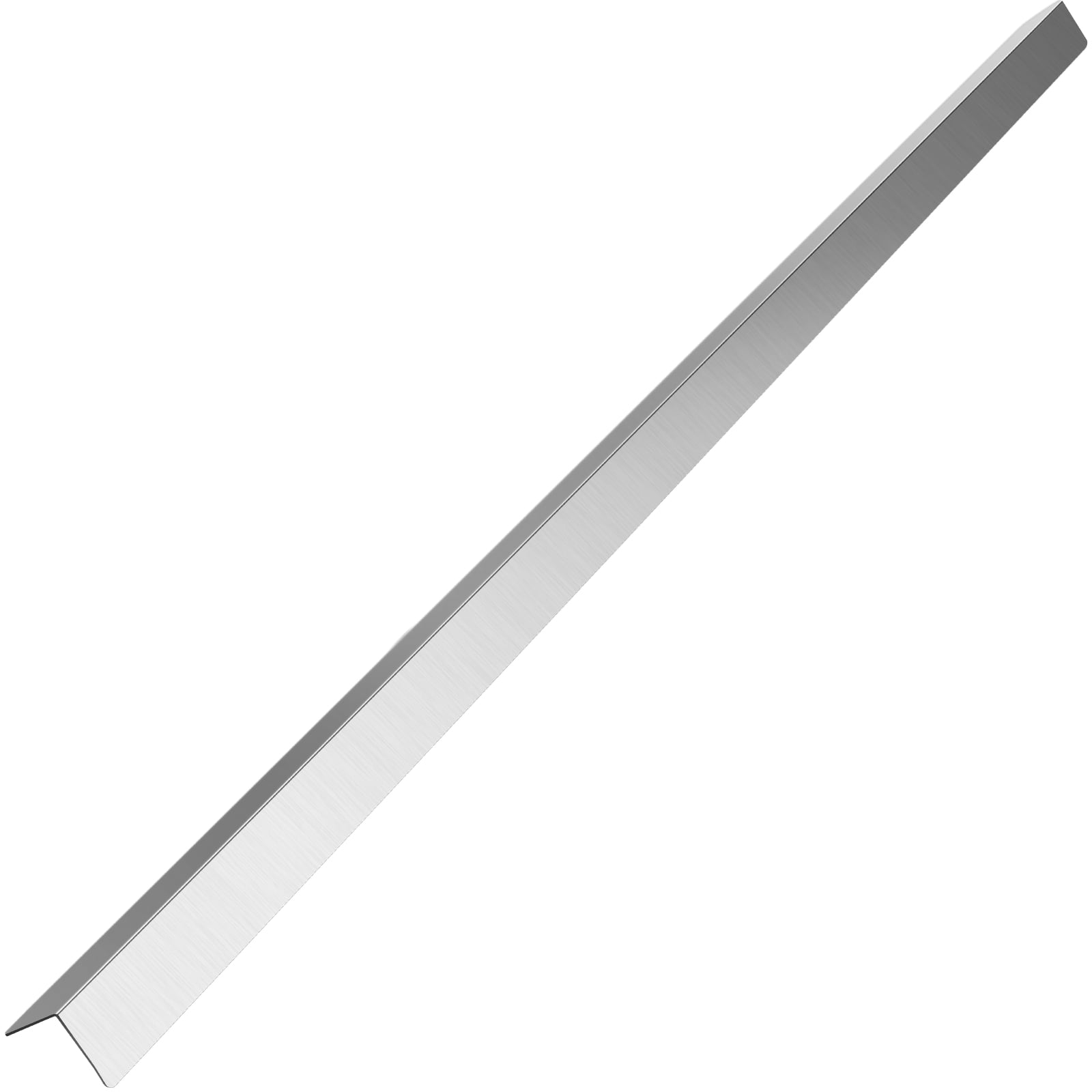 18 Gauge 8 FT 96" X 3.5" X 3.5" Stainless Steel Angle Corner Guard Wall Trim 