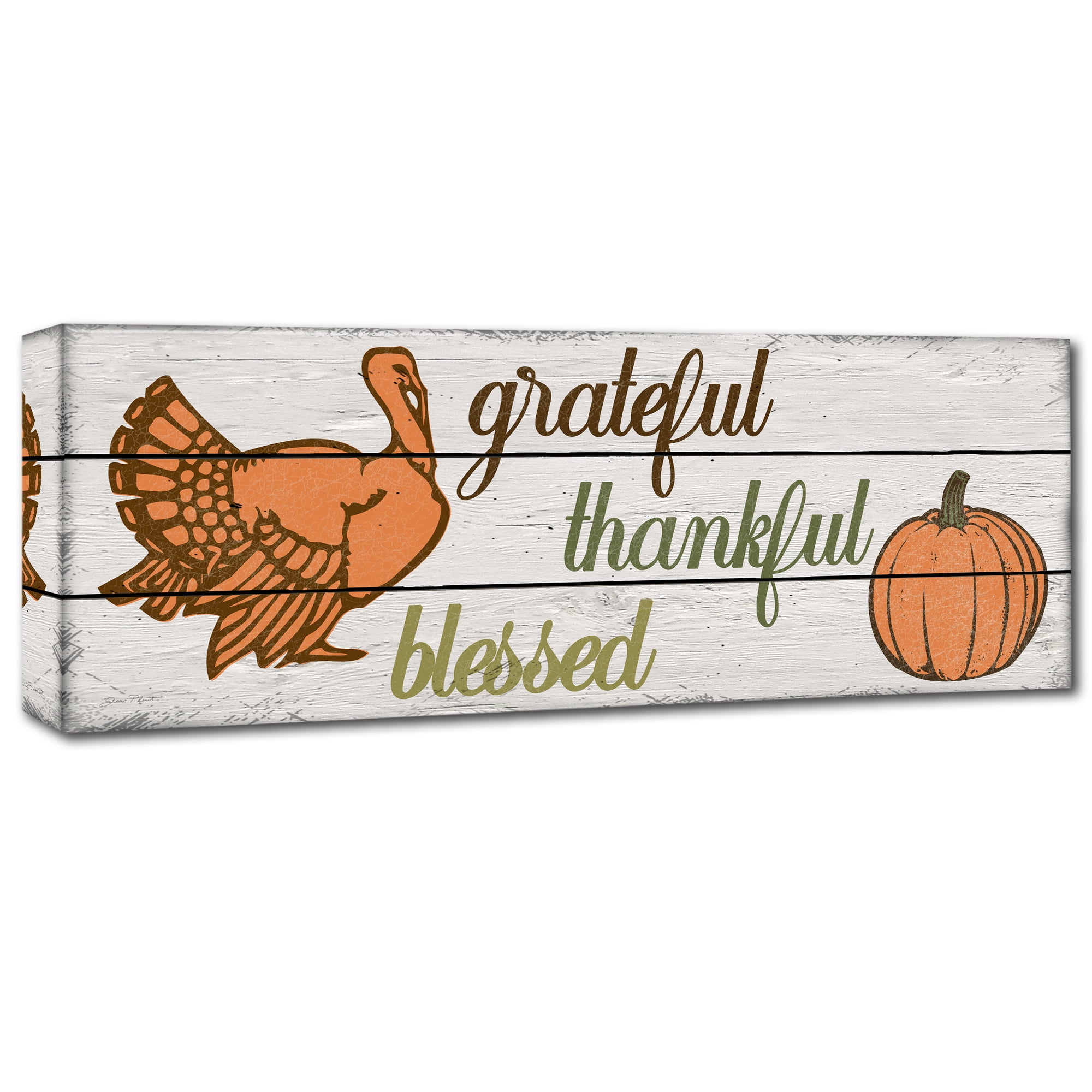 Trademark Fine Art 'Thanksgiving 8' Canvas Art by Jean Plout