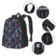 thumbnail image 2 of Balery Colorful Dreamcatcher1 Mochila para hombre y mujer - Tela Oxford 600D resistente - Gran capacidad, resistente al agua, ideal para la escuela, viajes y senderismo, 2 of 6