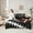 Brown Black, variant on jejeloiu Colorfull Soccer 7-Piece Bedding Comforter Set,Football Sport Game King Bedding Sets,Teens Ball Lovers Bed Sheets For Girls Boys,Luxury Bedroom Decor Reversible
