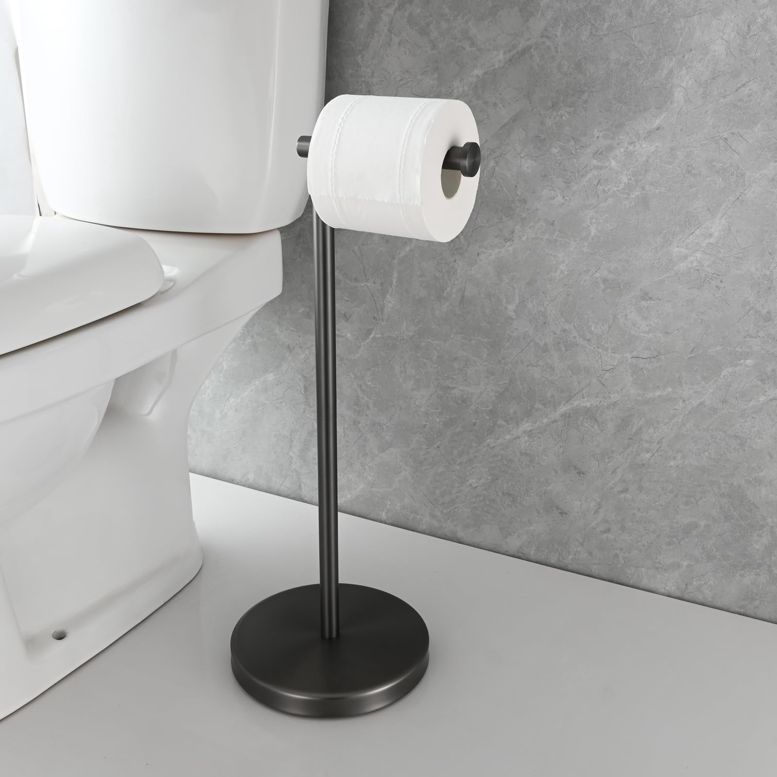 Brushed Nickel Toilet Paper Stand, Toilet Paper Holder Brushed Nickel
