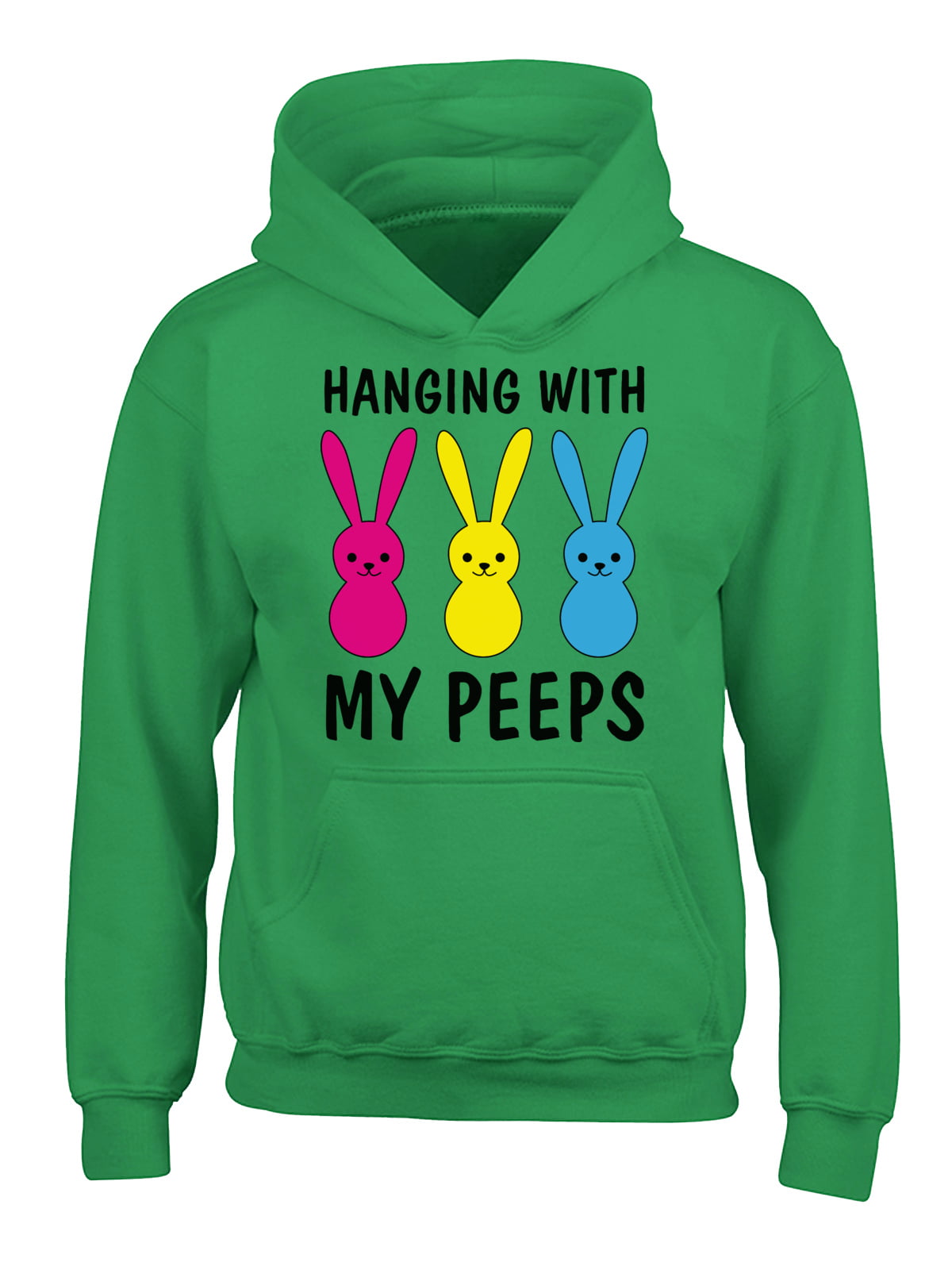 I Love My Primary Peeps Teacher Hooded Sweatshirt