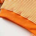 thumbnail image 6 of Caqnni Baby Girls' and Toddler Long Sleeve Top and Pants Snug Fit Cotton 2 Piece Pajama Sleepwear Set for Girls 6 9 12 18 24 Months Pajamas & Dailywear，18-24 Months，Orange, 6 of 8