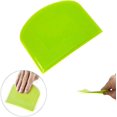 thumbnail image 4 of Espátula láser de 2 piezas Espátula para cuenco Espátula de plástico de seguridad alimentaria Espátula de plástico flexible Espátula de banco Espátula multifuncional para alimentos, 4 of 5