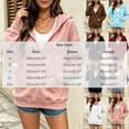 thumbnail image 6 of cocolona Pullover Hoodies for Women Deep V Neck Long Sleeve Trendy Sweatshirts Casual Solid Color Tops, 6 of 7