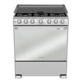 thumbnail image 1 of Estufa Mabe Piso 30 pulgadas  Mercury WEM7643CSIS0 Plata con capelo de cristal templado, 1 of 4