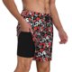 thumbnail image 2 of Fotbe Graffiti Valentine Day Traje de Baño para Hombre – Shorts de Natación de Secado Rápido con Forro y Bolsillos-X-Large, 2 of 6