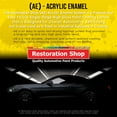 thumbnail image 3 of Restoration Shop Slate Green Metallic Acrylic Enamel Auto Paint - Gallon Paint Color Only - Single Stage High Gloss, 3 of 5