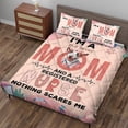 thumbnail image 3 of I'm a Bull Terrier Mom and a Registered Nurse Nothing Scares Me Quilt Bedding Set Bully Dog Lovers Gifts Idea 1 Blanket Bed Cover 2 Pillowcases - 00002, 3 of 5