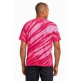 thumbnail image 2 of Port  Company - Tiger Stripe Tie-Dye Tee. PC148 4X-Large Pink, 2 of 6