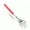 RED, variant on Portable Extendable Back Scratcher Stainless Steel Telescoping Back Scratcher for Both Human and Pets Extendable Back Massager