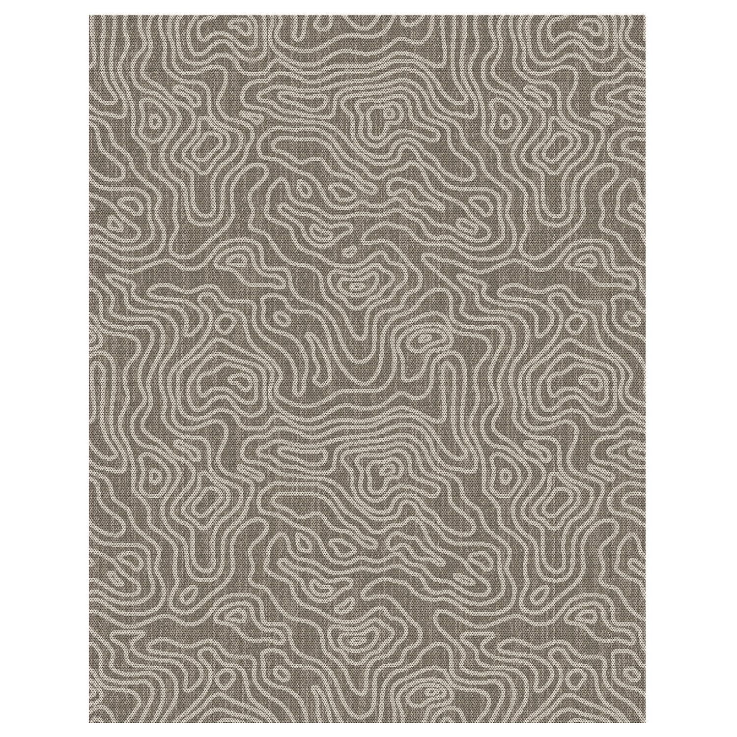 Tapis d'intérieur-extérieur Maplink, Brun de 7 pi 6 po x 9 pi 6 po 7 pi 6 po x 9 pi 6 po