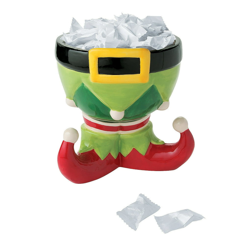 Whimsical Christmas Candy Dish Home Decor 1 Piece