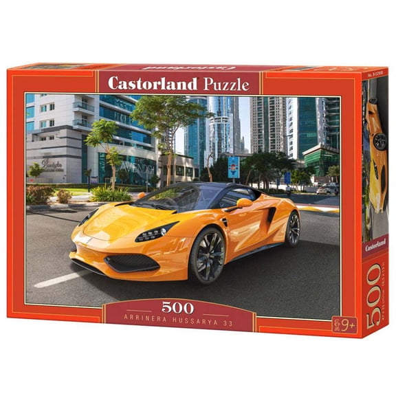 500 Piece Jigsaw Puzzle, Arrinera Hussarya 33, Fast car, Sport car, Sport puzzle, Adult Puzzles, Castorland B-52950