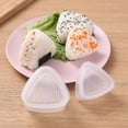 thumbnail image 4 of 2pcs Sushi Mold Onigiri Rice Ball Food Press Form Sushi Mold Onigiri Rice Ball, 4 of 5