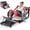 Hip Thrust Machine, variant on YODOLLA Adjustable Leg Extension & Curl Machine for Thigh Workout, Heavy-Duty Plate-Loaded Home Gym Equipment, Fits 1''/2'' Weight Plates with Wheels