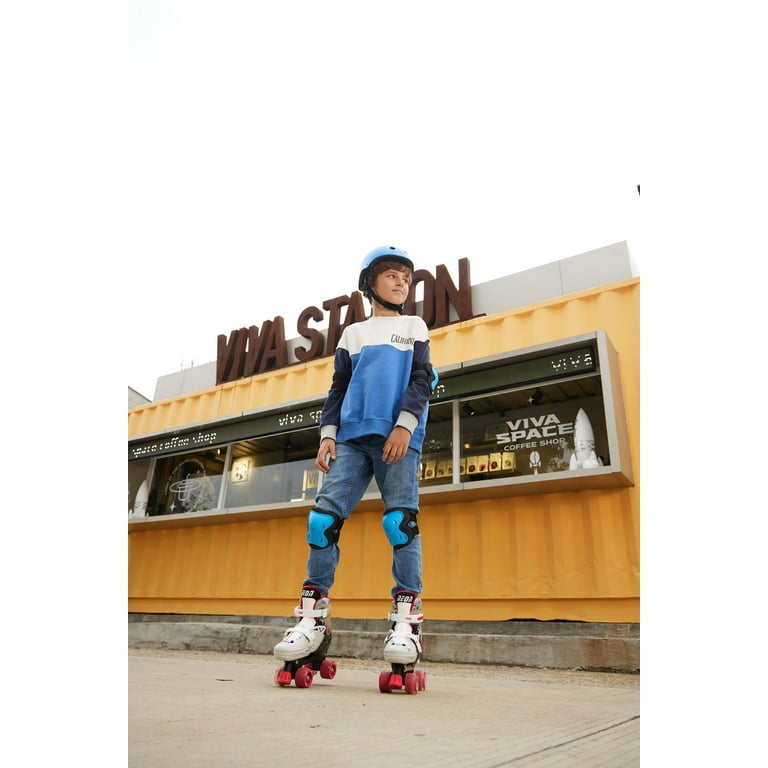 2-in-1 Adjustable Quad and Inline Roller Skates photo 6