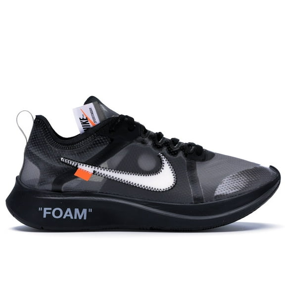 Nike Men's Zoom Fly Off-White Black Silver Running Shoes, from StockX