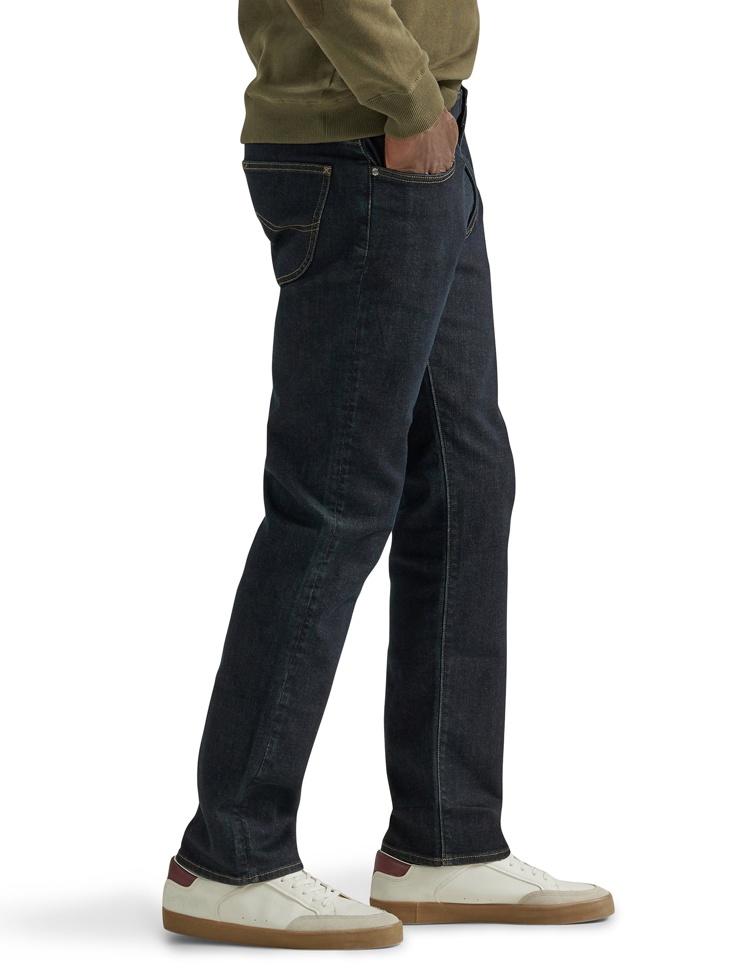 Lee Men’s and Big Men’s Extreme Motion Straight Fit Tapered Leg Jeans