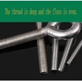 thumbnail image 3 of M10 Eye Bolts 304 Stainless Steel Lifting Ring Bolt Welded Closed Eye Bolts Screw Rod Eye Corrosion Resistant 5pcs-Yvan, 3 of 4