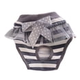 thumbnail image 1 of Mujer Perro Pantalones Sanitarios Cachorro Pa?al Ropa Interior Azul/Café Azul L Sunnimix Pantalones sanitarios para perros, 1 of 5