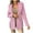Pink, variant on Womens Work Office Lapel Button Blazer Long Sleeve Lightweight Work Office Blazer Jacket Casual Open Front Cardigan