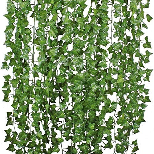 84 Feet Silk Ivy Garland,Greenery Leaf Vine Garland Artificial Hanging Plant Foliage for Wedding Party Home Garden Wall Decoration