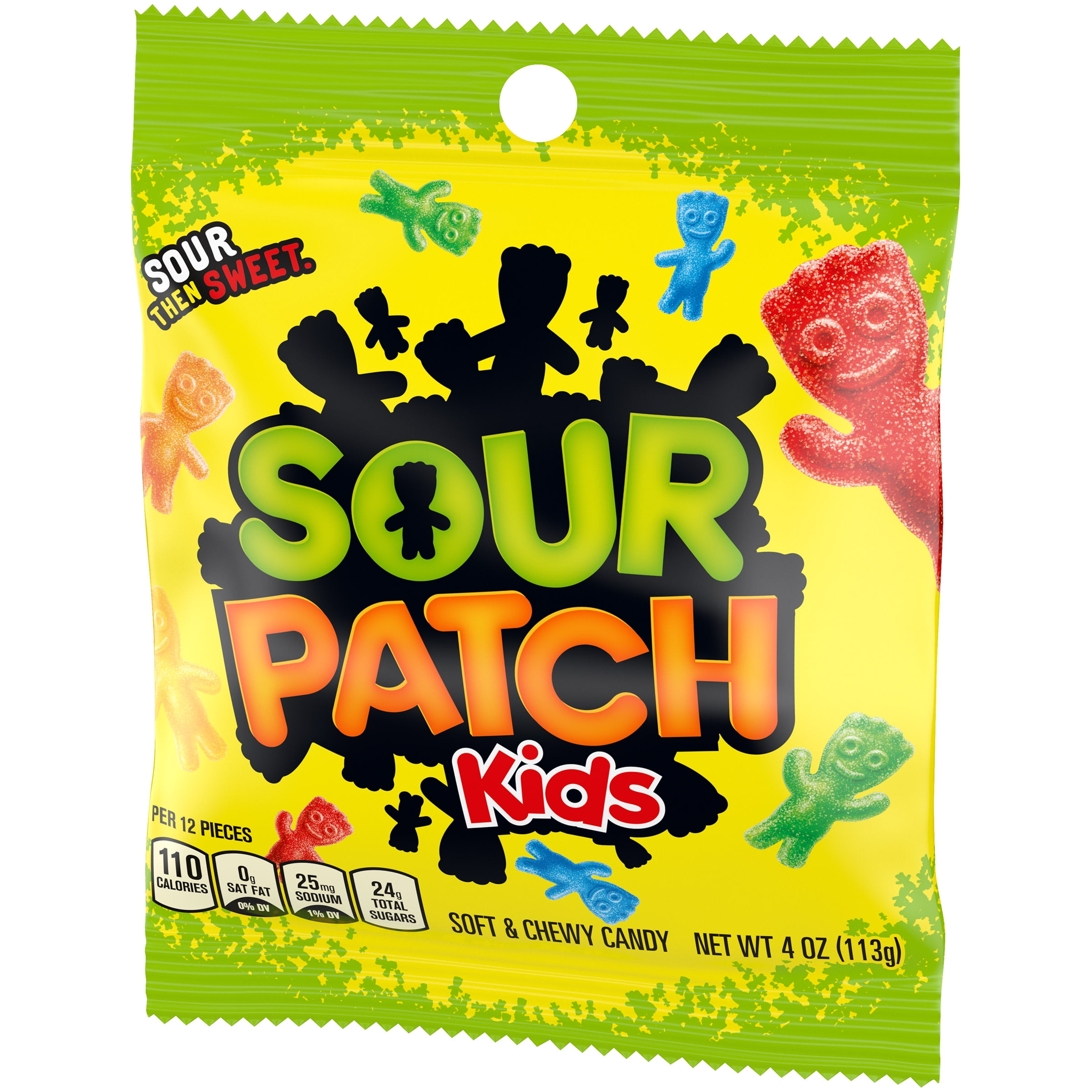 SOUR PATCH KIDS Soft & Chewy Candy, 4 oz Bag