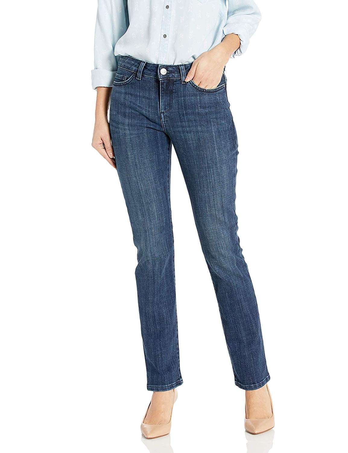 lee women's classic fit straight leg jean