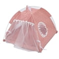 thumbnail image 3 of Linda Carpa Interior de Mascotas, Suave y Cómoda, Evita la Cama de Carpa de Perros de Diseño Adecuado Para Perros y Gatos Pequeños y Medianos con Ventana de Puerta, 3 of 7