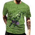 thumbnail image 1 of Disney's marvel hulk Männer Fitness Kurzarm 3d camiseta Sommer neue Kinder Junge Cartoon Held übergroße benutzer definierte Hip-Hop-Tops 100-xs xuanjing unisex, 1 of 2