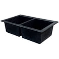 thumbnail image 3 of Transolid Radius 33'' L x 22'' W Double Basin Drop-in Kitchen Sink, 3 of 4