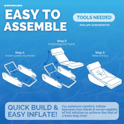 SWIMLINE ORIGINAL Sunchaser SunSoft Luxury Lounger Chair Pool Float | Molded Frame & Pontoon Design | Pool Floats Adult | Pool Lounger | Pool Accessories | Pool Chairs and Lounges For In Pool