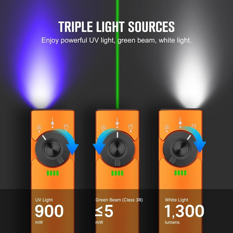 Olight Arkfeld Pro Orange LED Rechargeable Combo Flashlight