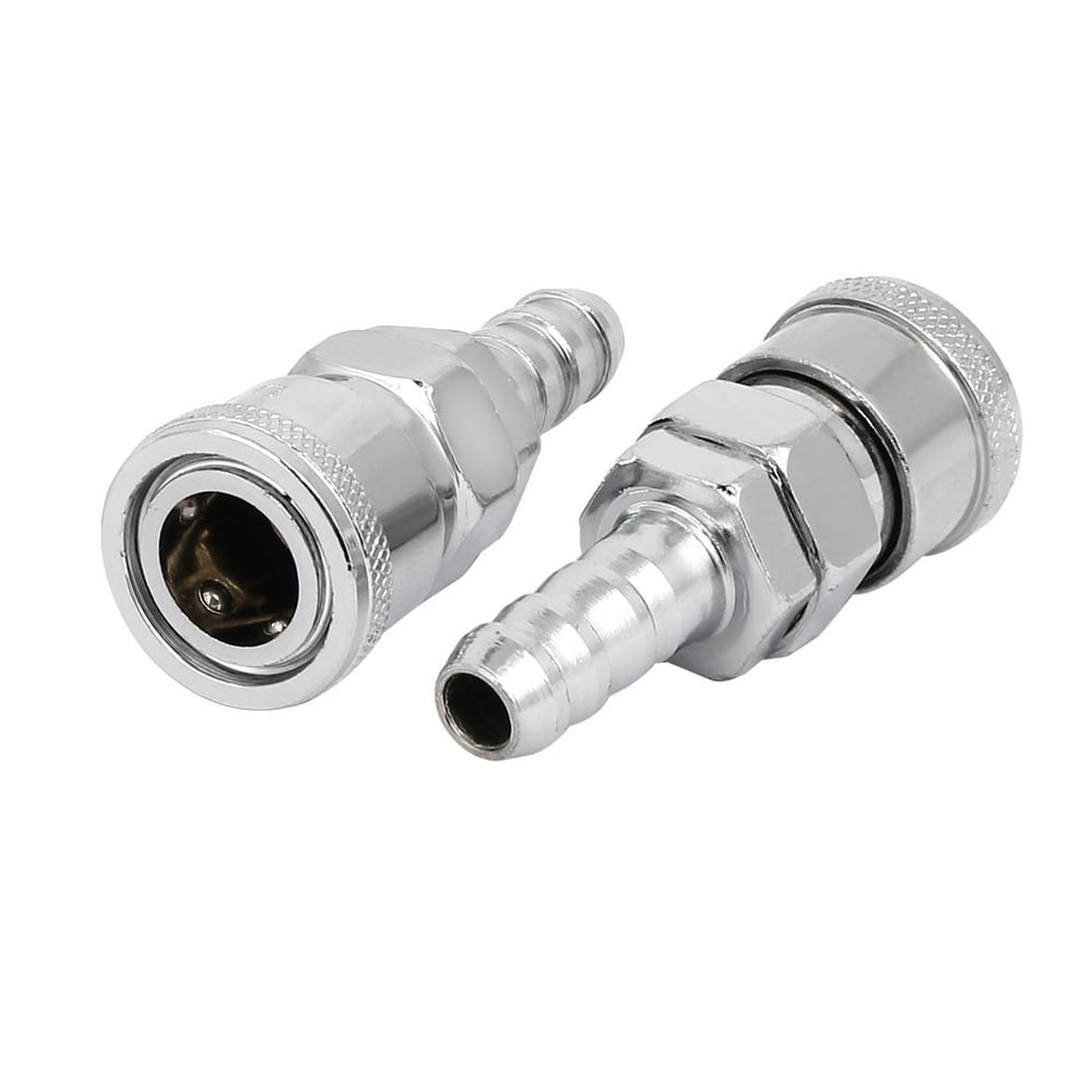 SH30 Air Compressor Zinc Plated Quick Coupler 2PCS for 10mm Pipe Inner