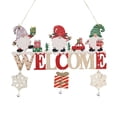 thumbnail image 4 of Etiquetas colgantes navideñas de madera Macarena con campanas 22 cm, 4 of 8