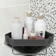 thumbnail image 4 of GOOHOCHY juego de estante de esquina para ducha, cesta de baño, estante de almacenamiento de metal, organizador de baño sin perforaciones, 4 of 8