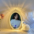 thumbnail image 4 of Espejo de maquillaje portátil con luces, espejo profesion con luz de tocador, modos de lámpara monótonos o , espejo cosmético LED Zulema espejo para maquillarse, 4 of 8