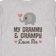thumbnail image 4 of Inktastic My Grammy and Grampy Love Me Boys or Girls Long Sleeve Toddler T-Shirt, 4 of 5