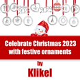 thumbnail image 6 of Klikel Christmas Ornament 2023 - Keepsake Dated 2023 Christmas Ornament - Shiny Silver Christmas Ornament 2023 - 2023 Ornament with Studded Crystals - Ornament for Christmas Tree with Gift Box, 6 of 6