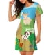 thumbnail image 2 of Disketp Farm Animals para Camisón Corto de Manga Corta para Mujeres, Camisón Cómodo con Escote Redondo, Bonito y Confortable, 2 of 6