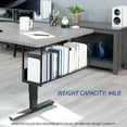 thumbnail image 3 of VIVO Black 30" Under Desk Shelf Storage Organizer System, 3 of 8