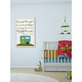 thumbnail image 4 of Marmont Hill "Happy Camper Blue" by Karen Zukowski Framed Painting Print, 4 of 5